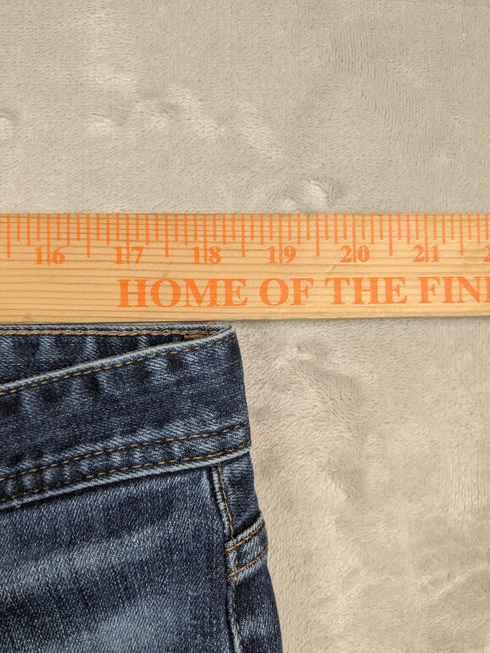 AG Adriano Goldschmied Mens 36 Matchbox Slim Straight Blue Stretch Jeans - Picture 8 of 16